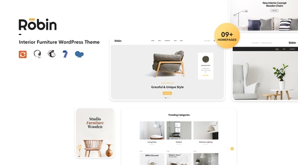 Robin Furniture Shop WooCommerce WordPress Theme v2.2.3