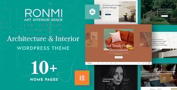 Ronmi Architecture and Interior Design WordPress Theme v1.2.1