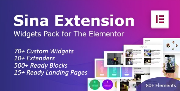 SEFE Sina Extension for Elementor v1.11.2