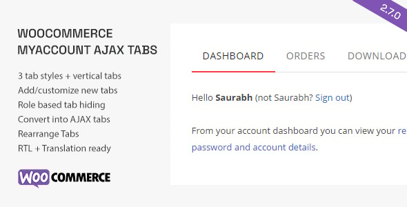 SS WooCommerce Myaccount Ajax Tabs v2.6.0