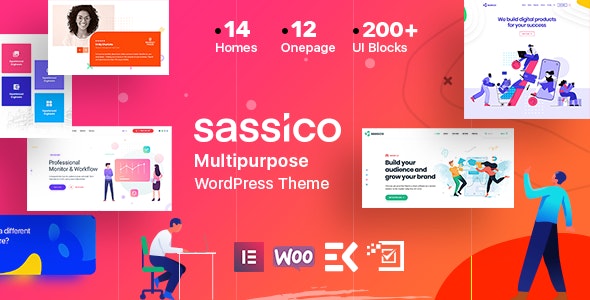 Sassico v3.5.0 - Multipurpose Saas Startup Agency WordPress Theme