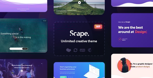 Scape Multipurpose WordPress theme v1.5.7