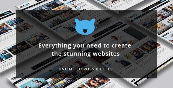 Shadowcat v2.7 - A News and Magazine WordPress Theme