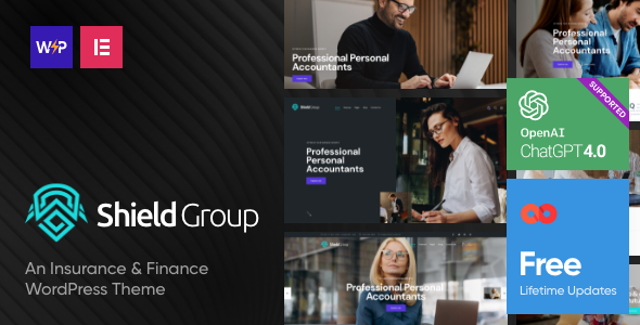 ShieldGroup v2.9 - An Insurance & Finance WordPress Theme