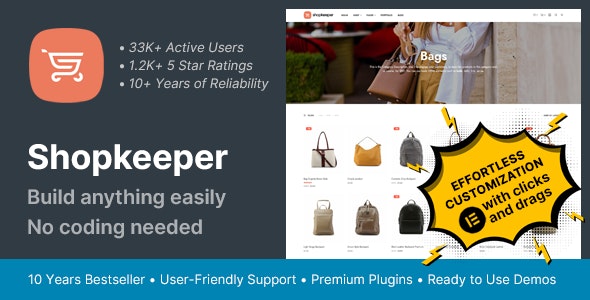 Shopkeeper v4.2 - Responsive WordPress Theme