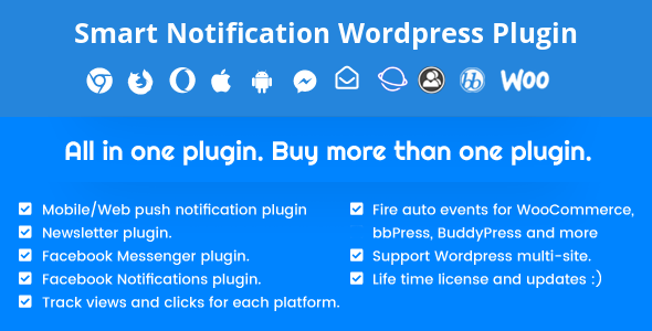 Smart Notification Wordpress Plugin v10.3