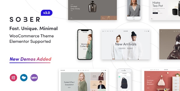 Sober v3.4.21 - WooCommerce WordPress Theme