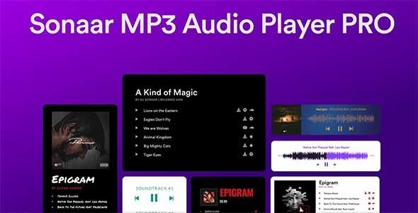 Sonaar MP3 Music Player PRO v5.9.2
