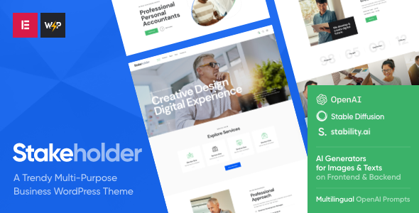 Stakeholder v1.0 - Business WordPress Theme