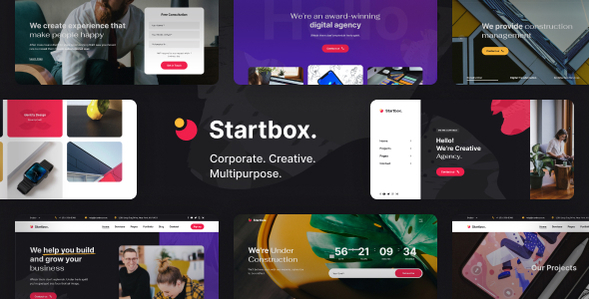 Startbox Multipurpose Corporate WordPress Theme v1.0.1