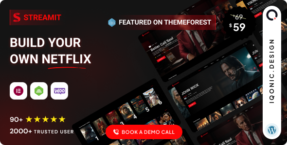 Streamit Video Streaming WordPress Theme + RTL v3.4.5
