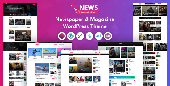 TNews v1.0 - News & Magazine WordPress Theme