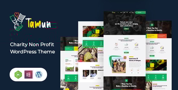 Tamun v1.7 - Fundraising WordPress Theme