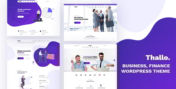 Thallo Consulting & Finance WordPress Theme v1.1.4