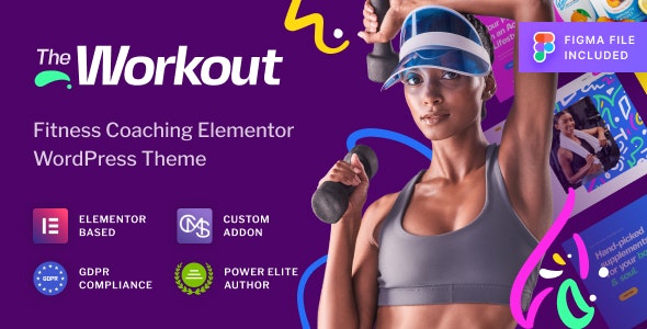 The Workout v1.0.9 - Trainer Fitness WordPress Theme