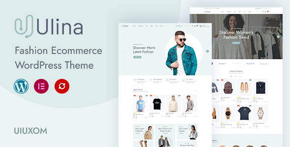 Ulina Fashion Ecommerce Responsive WordPress Theme  v2.0