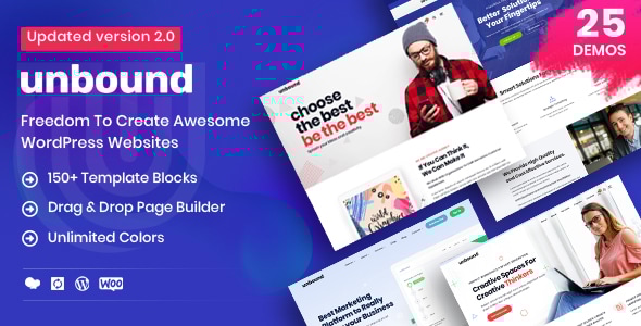 Unbound v2.2.2 - Business Agency Multipurpose Theme