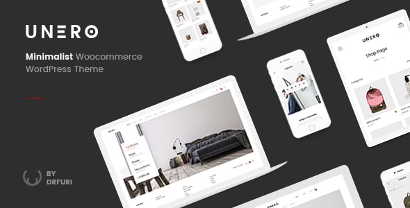 Unero v2.1.5 - Minimalist AJAX WooCommerce WordPress Theme