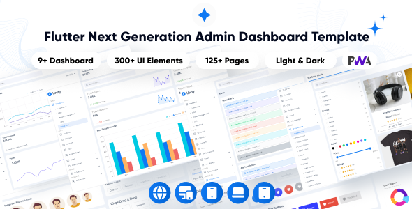 Unity v1.0 - Multipurpose Admin & Dashboard Template