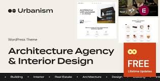 Urbanism Architecture Agency &amp; Interior Design WordPress Theme v1.0