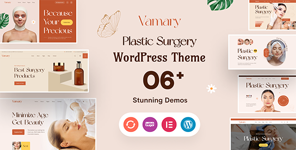 Vamary Plastic Surgery WordPress Theme v1.0.1