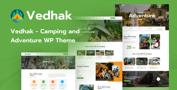 Vedhak Camping and Adventure WordPress Theme v1.0