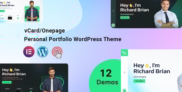 Ventix v1.0.1 - Personal Portfolio WordPress Theme