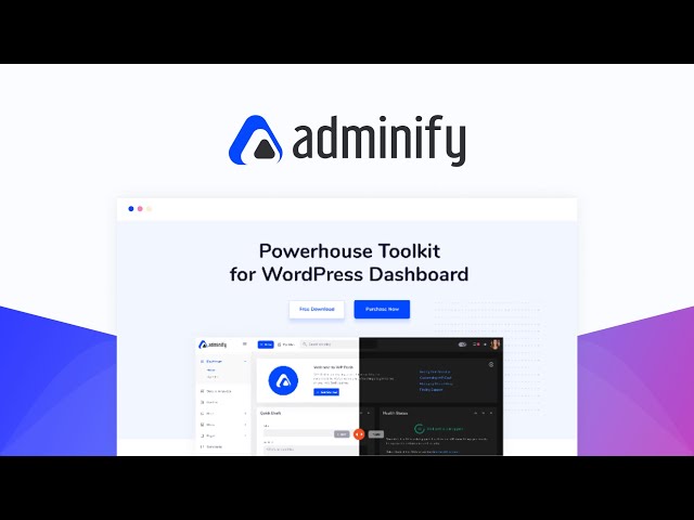 WP Adminify PRO Powerhouse Toolkit for WordPress Dashboard v4.0.1.2