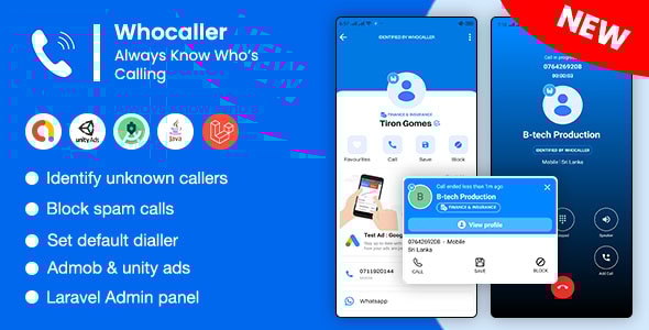 Whocaller Caller v1.0 - ID & Spam Blocker