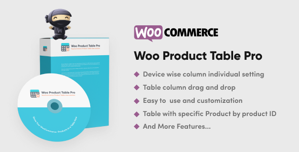 Woo Product Table Pro WooCommerce Product Table view solution v9.1.0