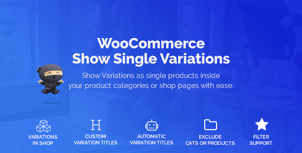 WooCommerce Show Variations as Single Products v1.4.3