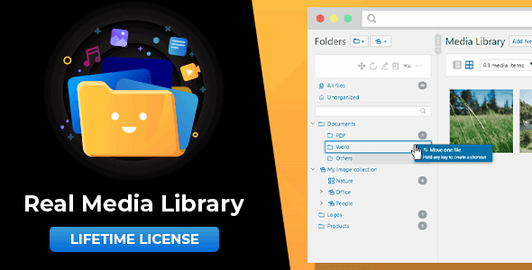 WordPress Real Media Library v4.22.20 - Folder & File Manager for WordPress Media Management