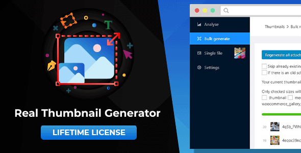 WordPress Real Thumbnail Generator v2.6.84