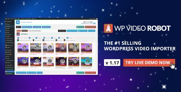 Wordpress Video Robot Plugin v1.20.0