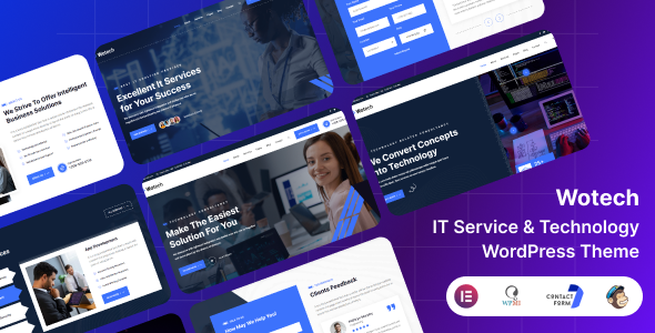 Wotech v1.0 - IT Service WordPress Theme