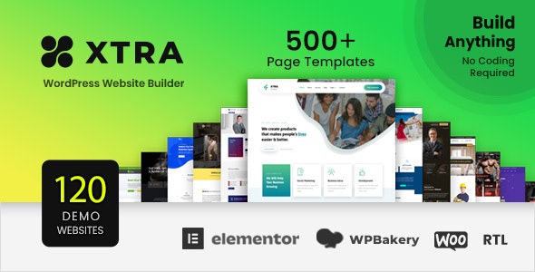 Xtra v4.9.0 - Multipurpose WordPress Theme + RTL