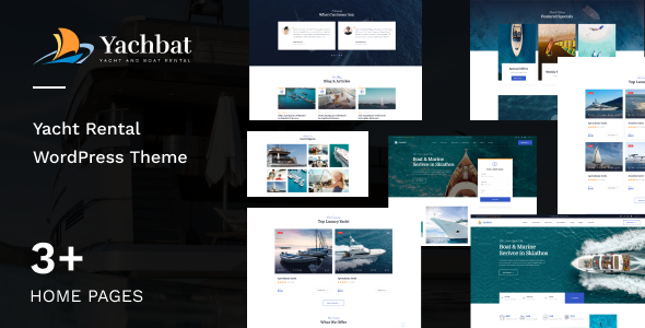 Yachbat Yacht &amp; Boat Rental WordPress Theme  v1.1.5