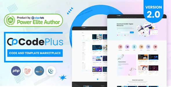 CodePlus v1.1 - Code And Template Marketplace