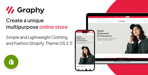 Graphy – Simple and Lightweight Clothing and Fashion Shopify Theme OS