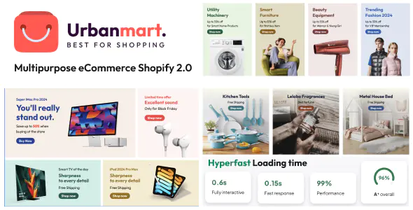 Urbanmart - Multipurpose Shopify OS Theme