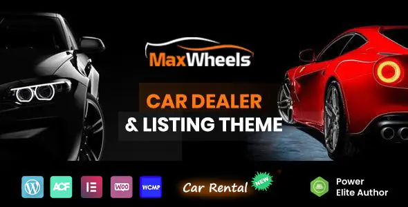 Maxwheels Car Dealer Automotive & Classified Multivendor WordPress Theme