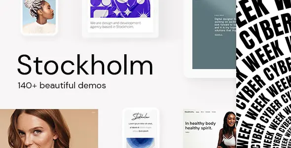 Stockholm - Elementor WordPress Theme for Creative Business & WooCommerce