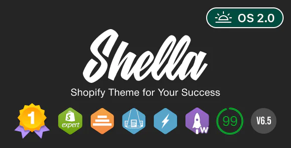 Shella Multipurpose Shopify Theme. Fast, Clean, and Flexible. OS 2.0