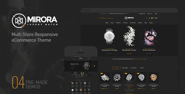 Mirora Watch & Luxury Store PrestaShop Theme