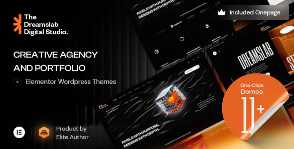 Dreamslab - Creative Portfolio & Agency WordPress Theme