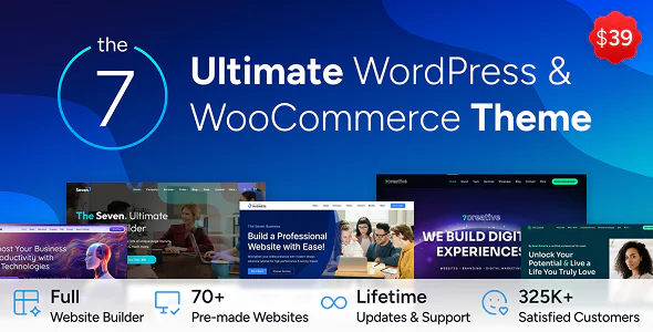 The7 Website and eCommerce Builder for WordPress