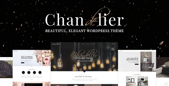 Chandelier - Luxury WordPress Theme for Custom Brands