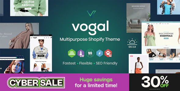 Vogal Multipurpose Shopify Theme OS 2.0