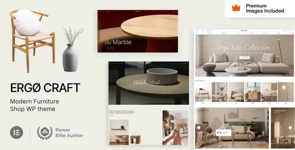 ErgoCraft Furniture Shop WordPress Theme