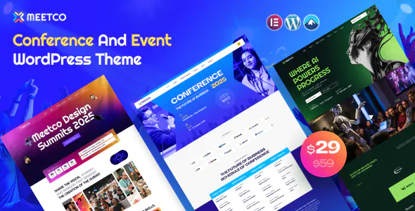Meetco - Event & Conference WordPress Theme